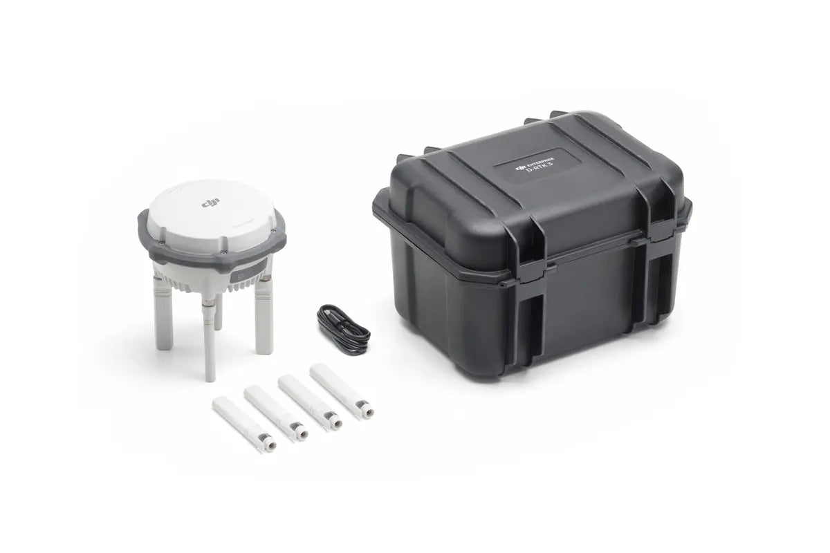 Station multifonctionnelle D-RTK 3 + kit perche/trépied